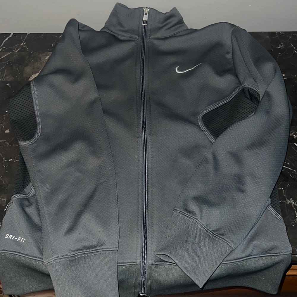 Boys Gray Nike Full Zip Jacket!